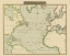 Picture of NORTH ATLANTIC OCEAN - THOMSON 1817