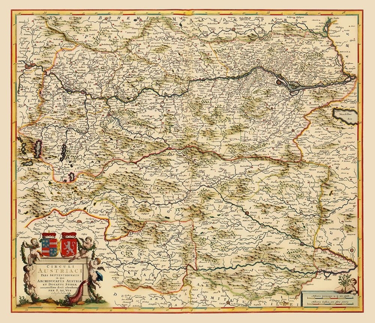 Picture of AUSTRIA - DE WIT 1688