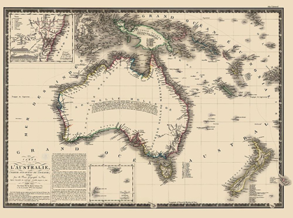 Picture of AUSTRALIA OCEANIA - BRUE 1826