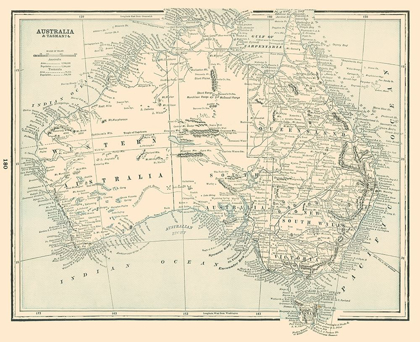 Picture of AUSTRALIA TASMANIA - RATHBUN 1893