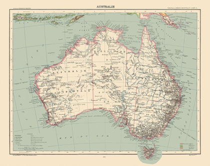 Picture of AUSTRALIA - SCHRADER 1908