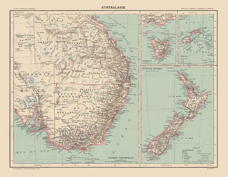 Picture of SOUTH EAST AUSTRALIA - SCHRADER 1908