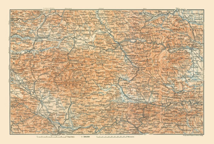 Picture of SOUTHERN AUSTRIA - BAEDEKER 1910