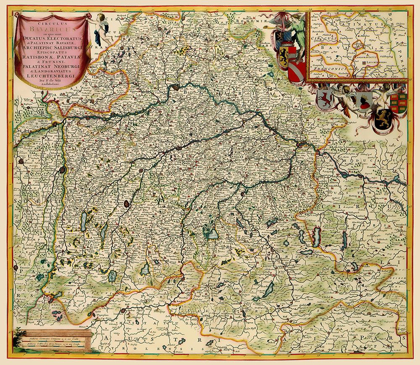 Picture of BAVARIA REGION GERMANY - DE WIT 1688