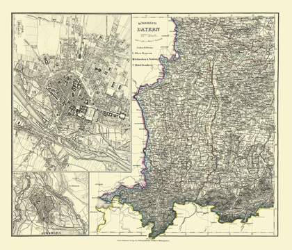 Picture of BAVARIA GERMANY - RADEFELD 1858