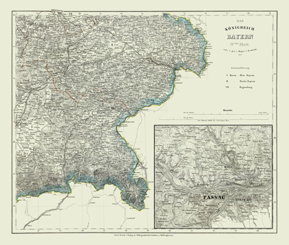 Picture of BAVARIA GERMANY - RADEFELD 1860