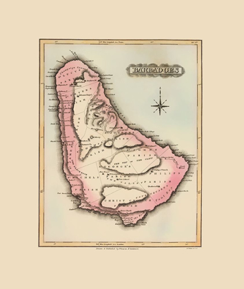 Picture of BARBADOS - LUCAS 1823
