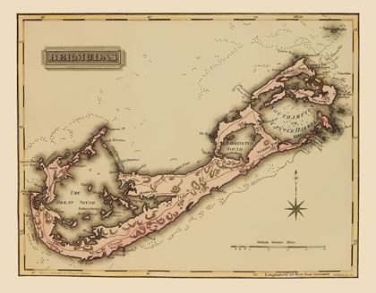 Picture of BERMUDA - LUCAS 1823