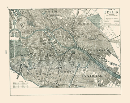 Picture of BERLIN GERMANY - RATHBUN 1893