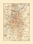 Picture of CENTRAL BRUSSELS BELGIUM EUROPE - BAEDEKER 1910