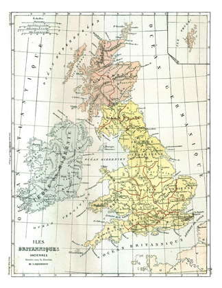 Picture of ANCIENT BRITISH ISLES - CORTAMBERT 1880