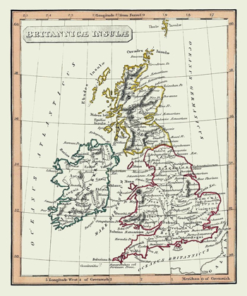 Picture of ANCIENT BRITISH ISLES - FENNER 1830