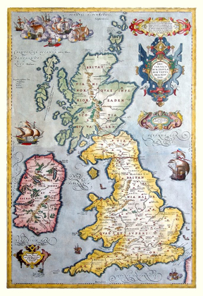 Picture of ANCIENT BRITISH ISLES - ORTELIUS 1590