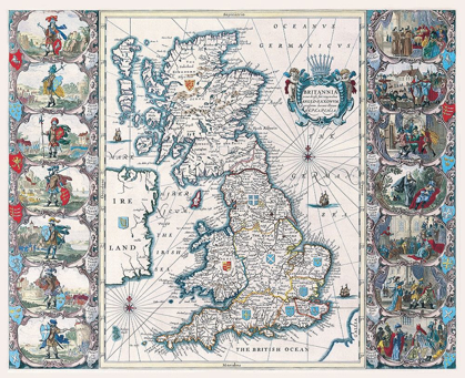Picture of GERMAN SEA BRITISH OCEAN BRITISH ISLES