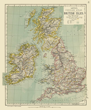 Picture of BRITISH ISLES - LETTS