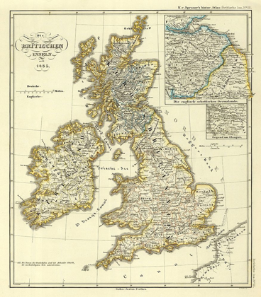 Picture of BRITISH ISLES - SPRUNER 1485