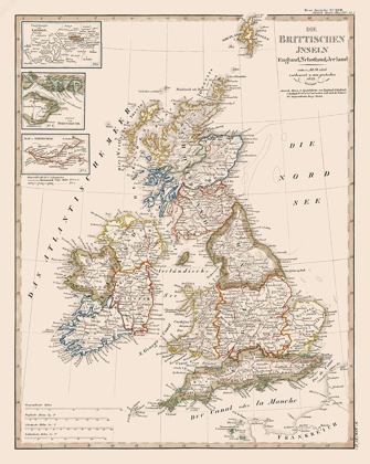 Picture of BRITISH ISLES - STIELER 1823