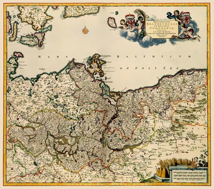 Picture of BRANDENBURG GERMANY - DE WIT 1688