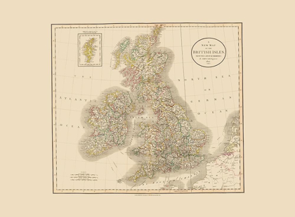 Picture of BRITISH ISLES - CARY 1807