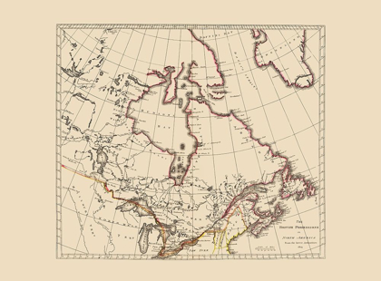 Picture of BRITISH POSSESSIONS CANADA UNITED STATES