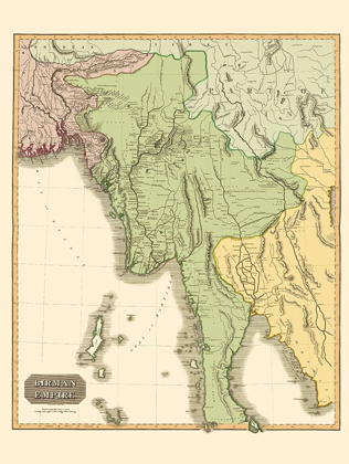 Picture of EMPIRE BURMA ASIA - THOMSON 1817