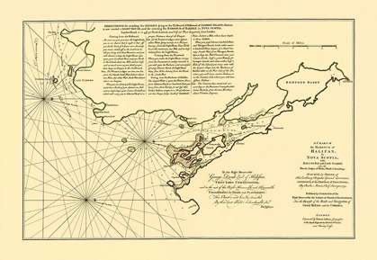 Picture of HALIFAX HARBOR NOVA SCOTIA CANADA - JEFFREYS 1759