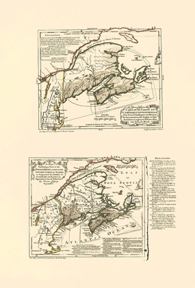 Picture of NOVA SCOTIA ACADIA CANADA - JEFFREYS 1713