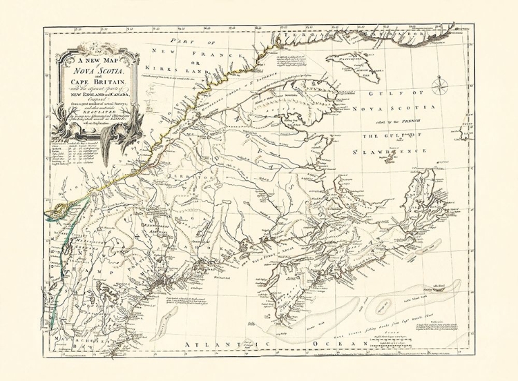 Picture of NOVA SCOTIA CAPE BRETON NEW ENGLAND CANADA US