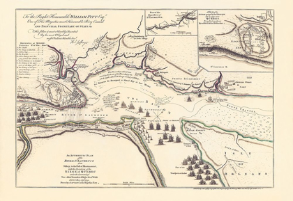 Picture of THE SIEGE OF QUEBEC - JEFFREYS 1759