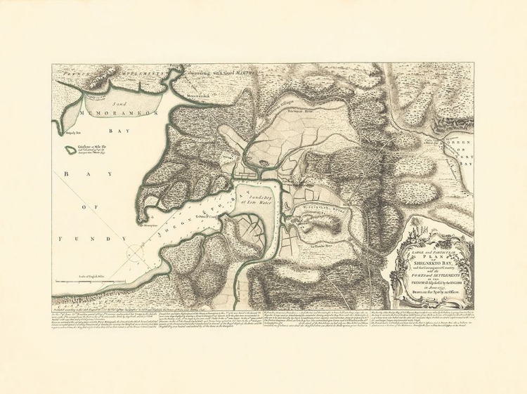 Picture of SHEGNEKTO BAY FRENCH FORTS AND SETTLEMENTS