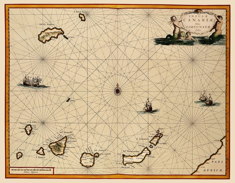 Picture of CANARY ISLANDS SPAIN - OGILBY 1667