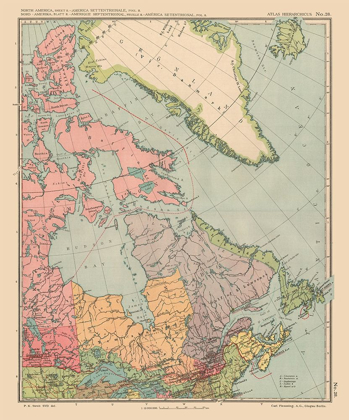 Picture of GREENLAND DENMARK CANADA - STREIT 1913