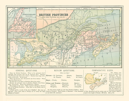Picture of BRITISH PROVINCES CANADA - MONTEITH 1882