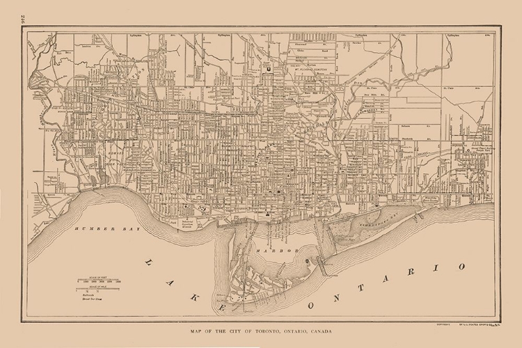 Picture of TORONTO CANADA - REYNOLD 1921