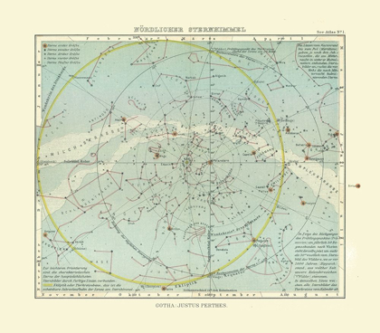 Picture of CELESTIAL NORTH POLE - PERTHES 1914