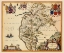 Picture of CUMBRIA CUMBERLAND COUNTY ENGLAND - BLAEU 1645