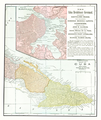 Picture of CARIBBEAN CUBA - CRAM 1898