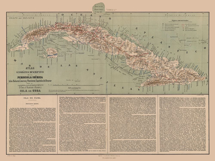 Picture of CENTRAL AMERICA CUBA SPANISH OVERSEES POSSESSION