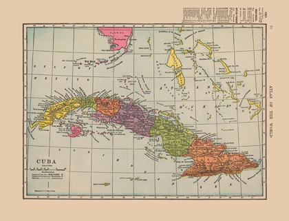 Picture of CENTRAL AMERICA CUBA - HAMMOND 1910