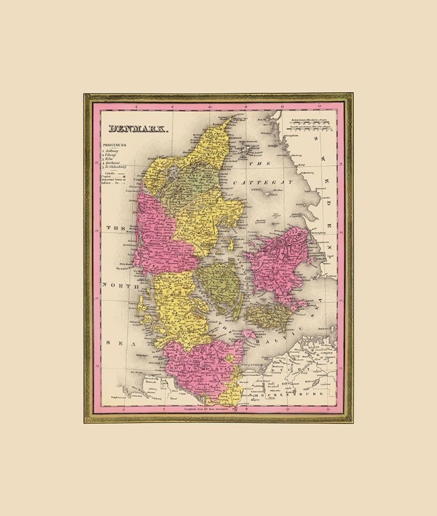 Picture of SCANDINAVIA DENMARK - MITCHELL 1846