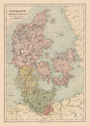 Picture of DENMARK - BLACK 1867