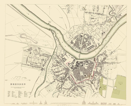 Picture of DRESDEN GERMANY - CHAPMAN 1833