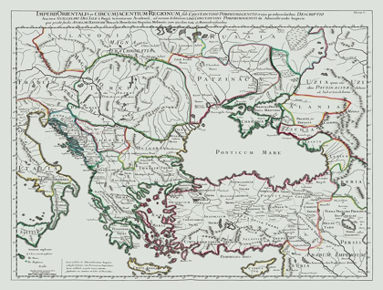 Picture of EASTERN EMPIRES FRANCE ITALY NORTH MACEDONIA
