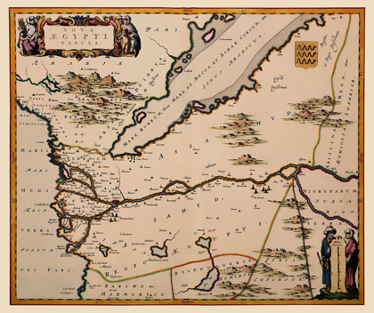 Picture of MIDDLE EAST EGYPT - BLAEU 1662