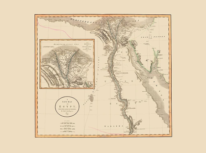 Picture of MIDDLE EAST EGYPT - CARY 1805