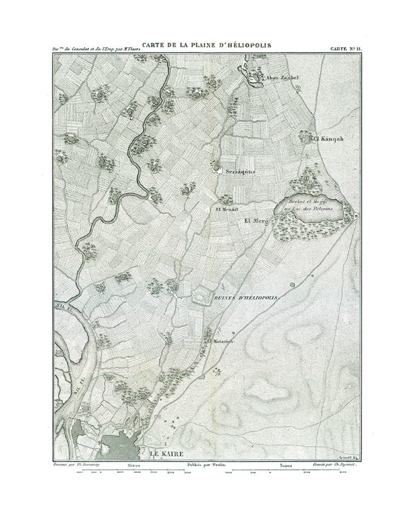 Picture of AFRICA HELIOPOLIS EGYPT - THIERS 1866