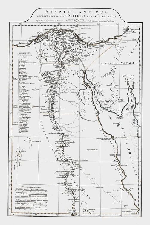 Picture of AFRICA ANCIENT EGYPT - DANVILLE 1799