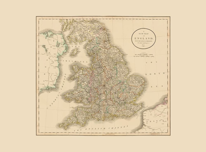 Picture of GREAT BRITAIN ENGLAND - CARY 1807