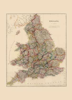 Picture of GREAT BRITAIN ENGLAND - ARROWSMITH 1844
