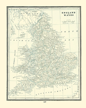 Picture of GREAT BRITAIN ENGLAND WALES - RATHBUN 1893